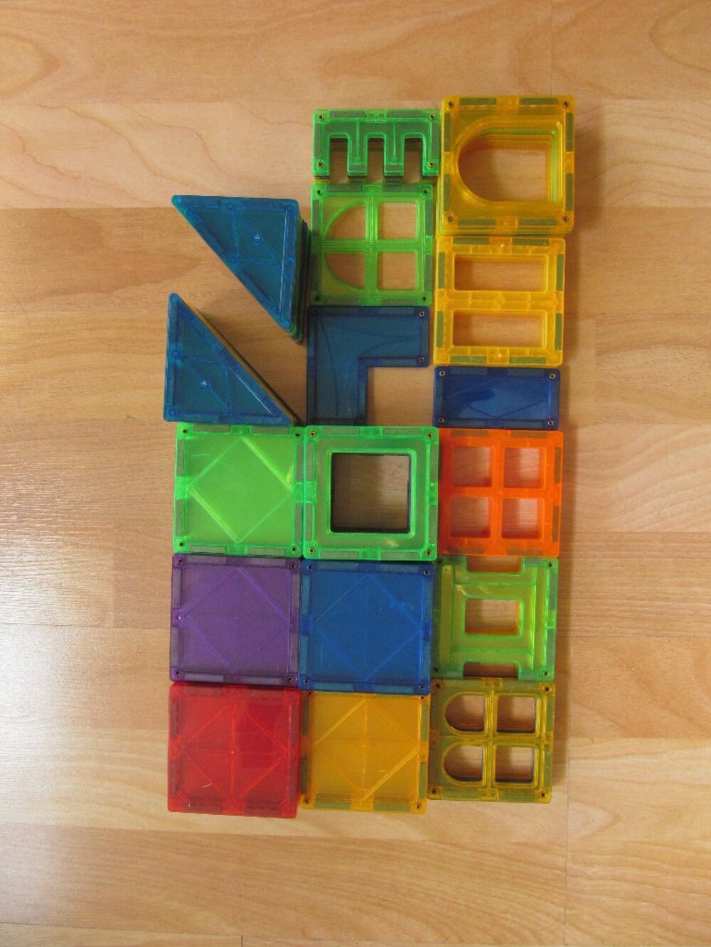 Stem Magnetic Tiles Building Blocks lot of 82